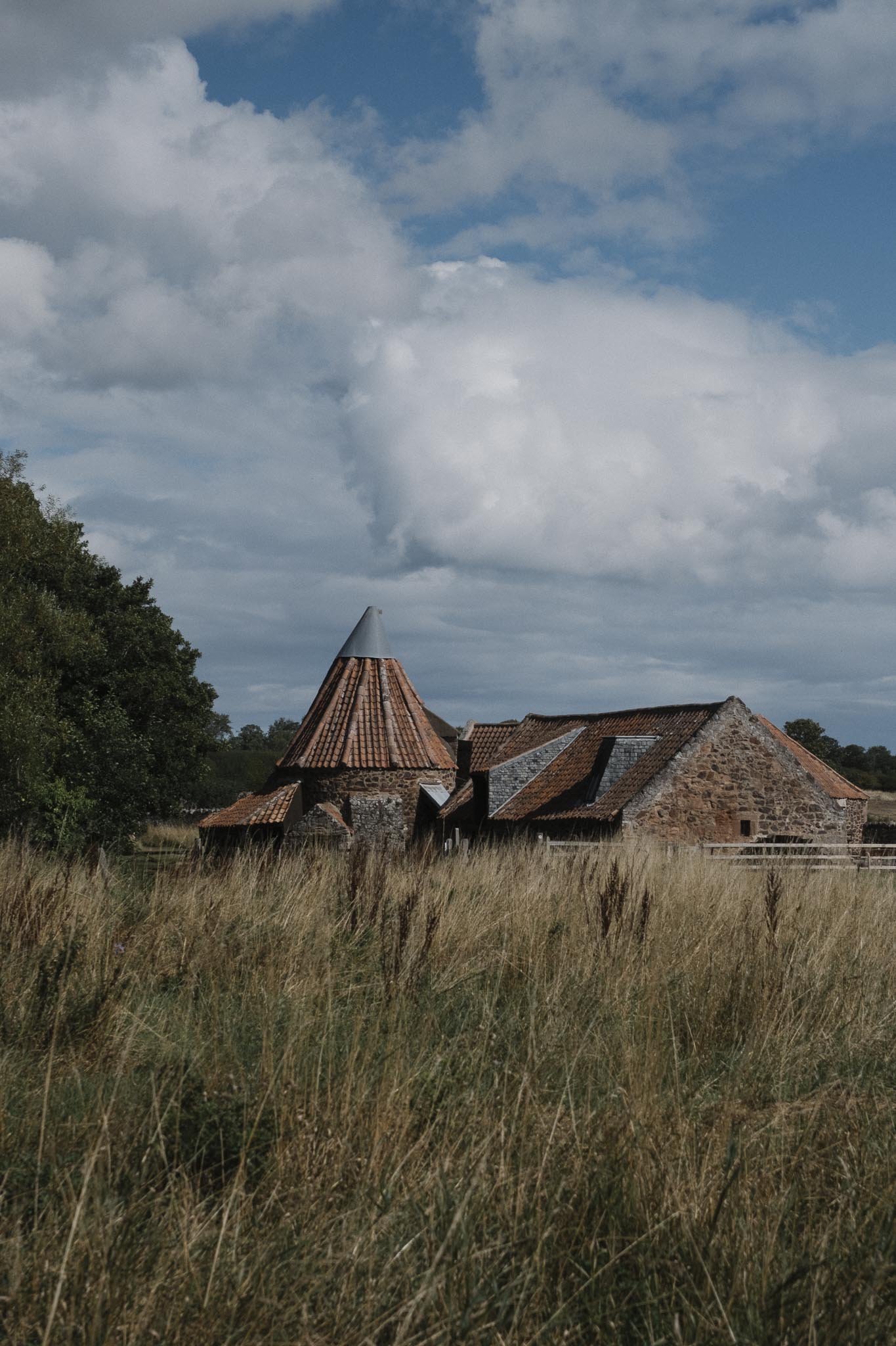 Preston Mill from a distance