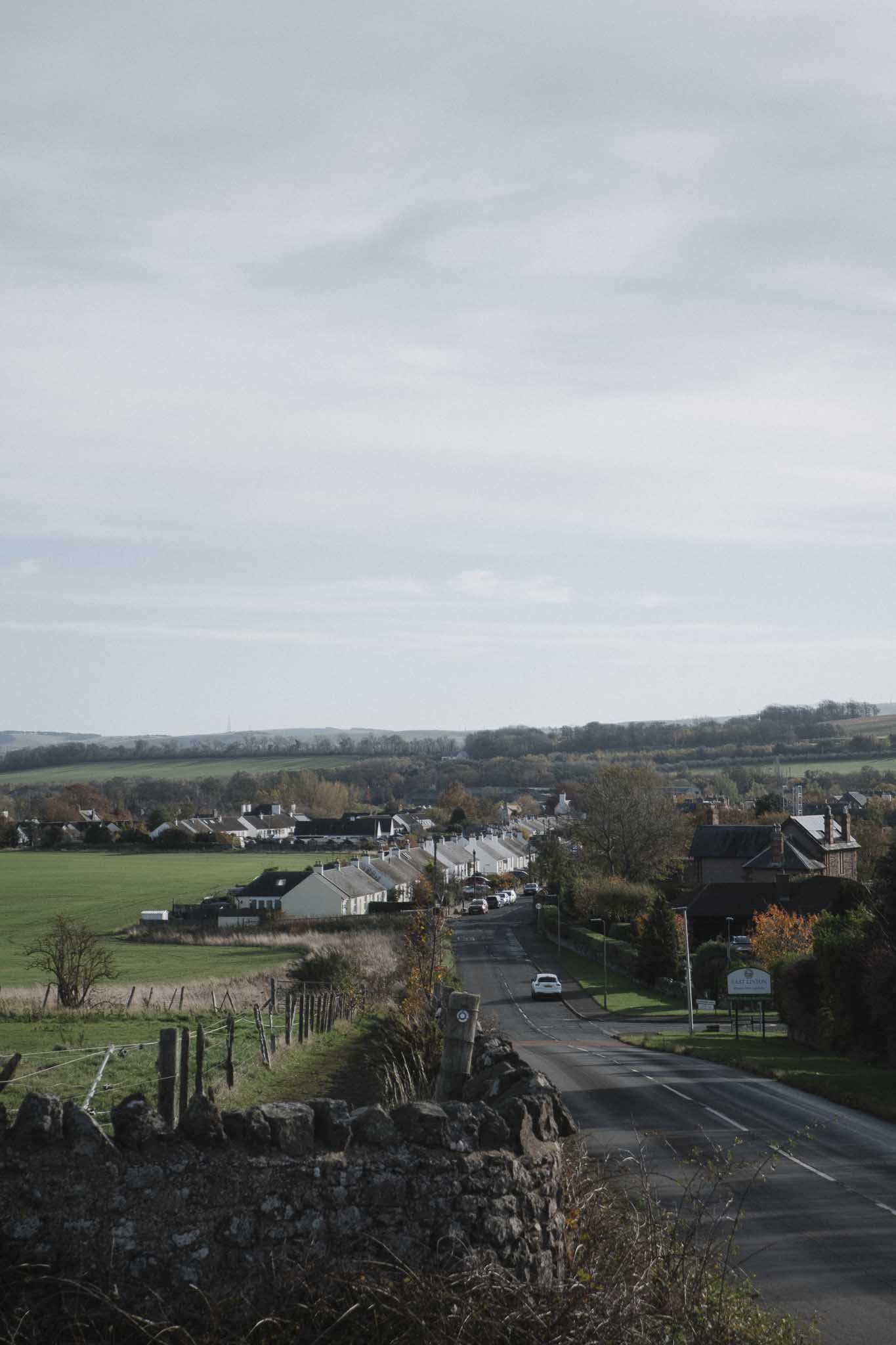 Leaving East Linton