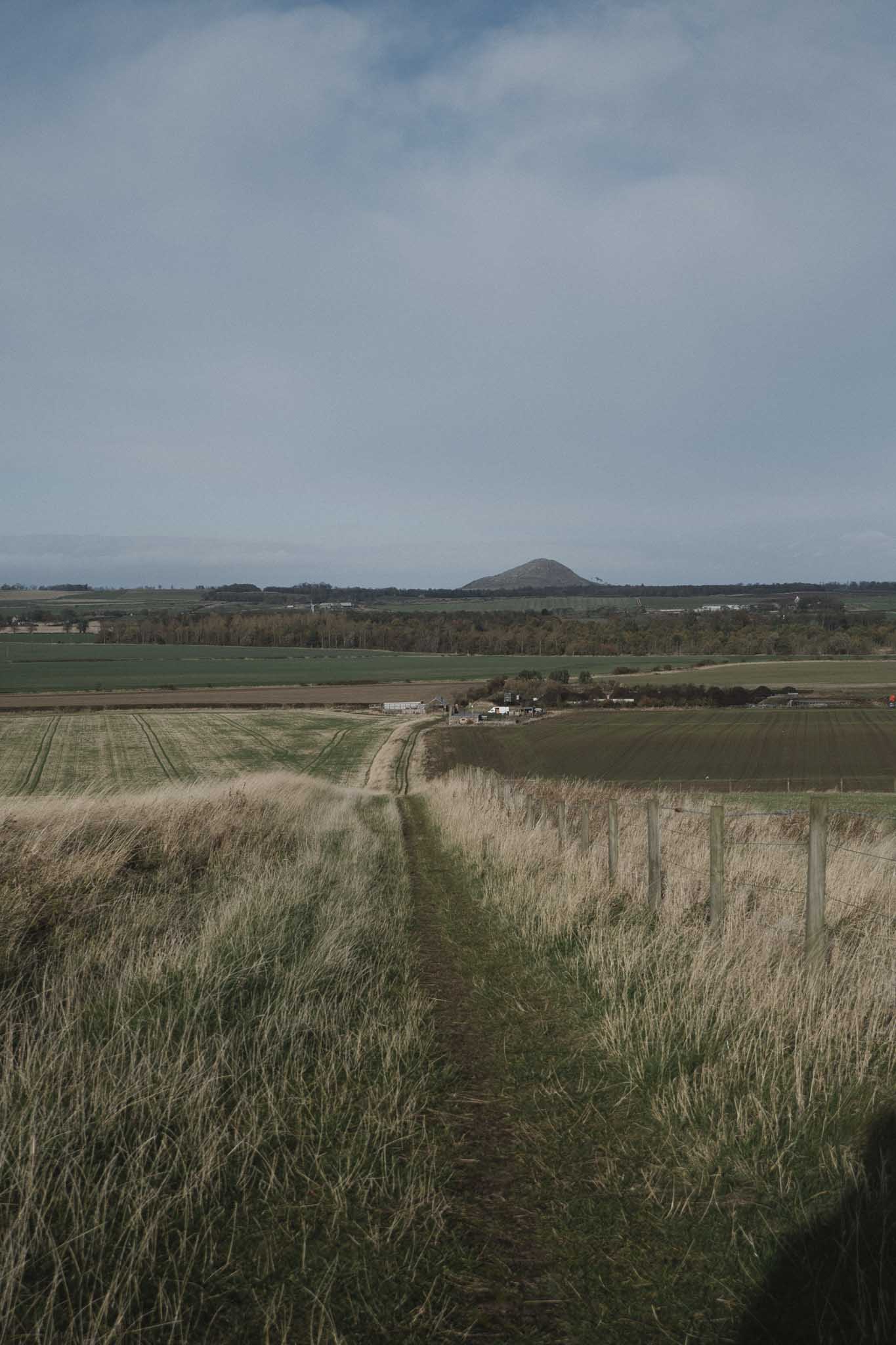 North Berwick Law in the distance
