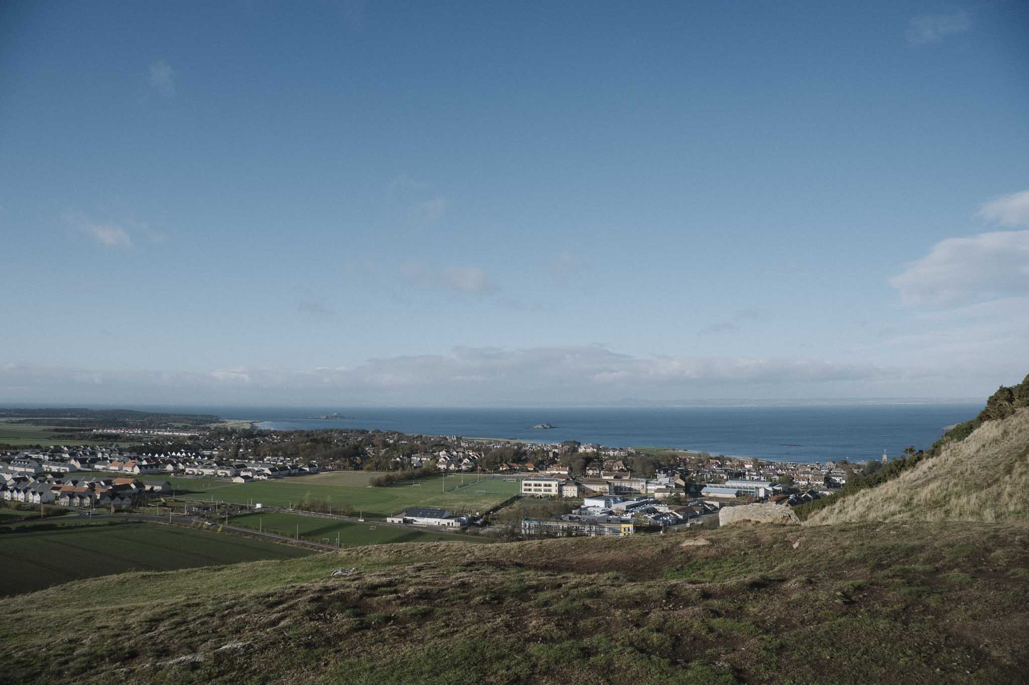 Views of North Berwick en-route