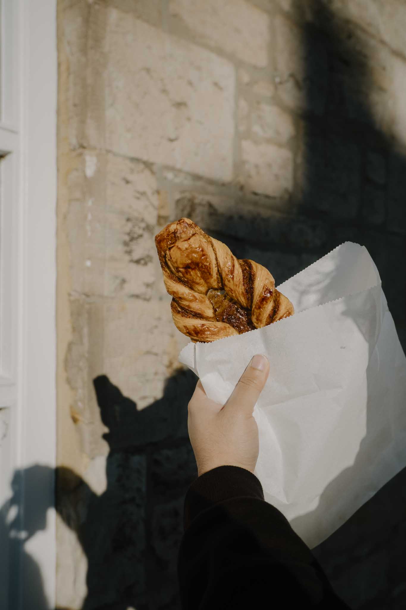 Cardamom knot from No.10 Bakery in Gullane
