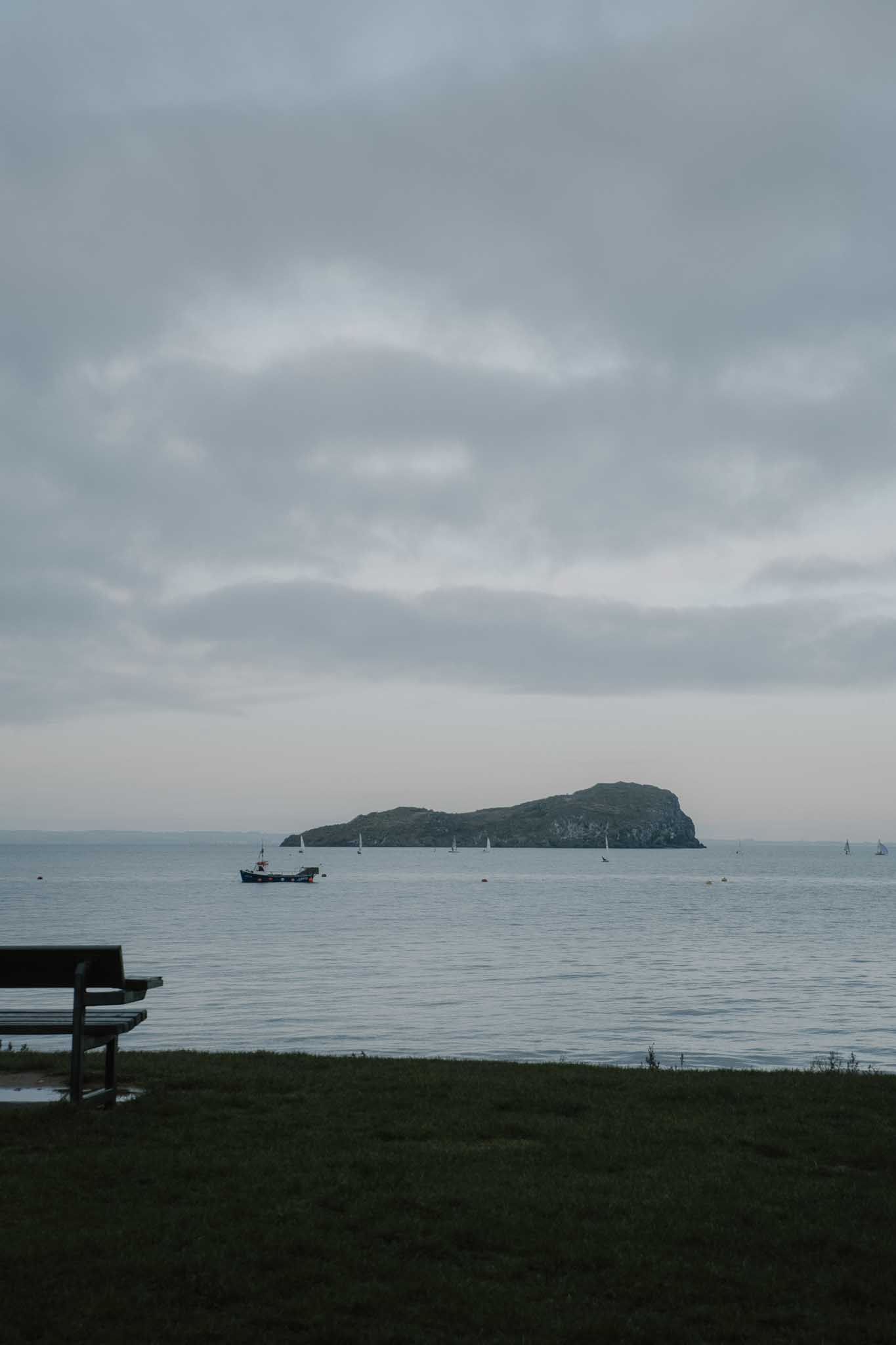 Arriving at North Berwick