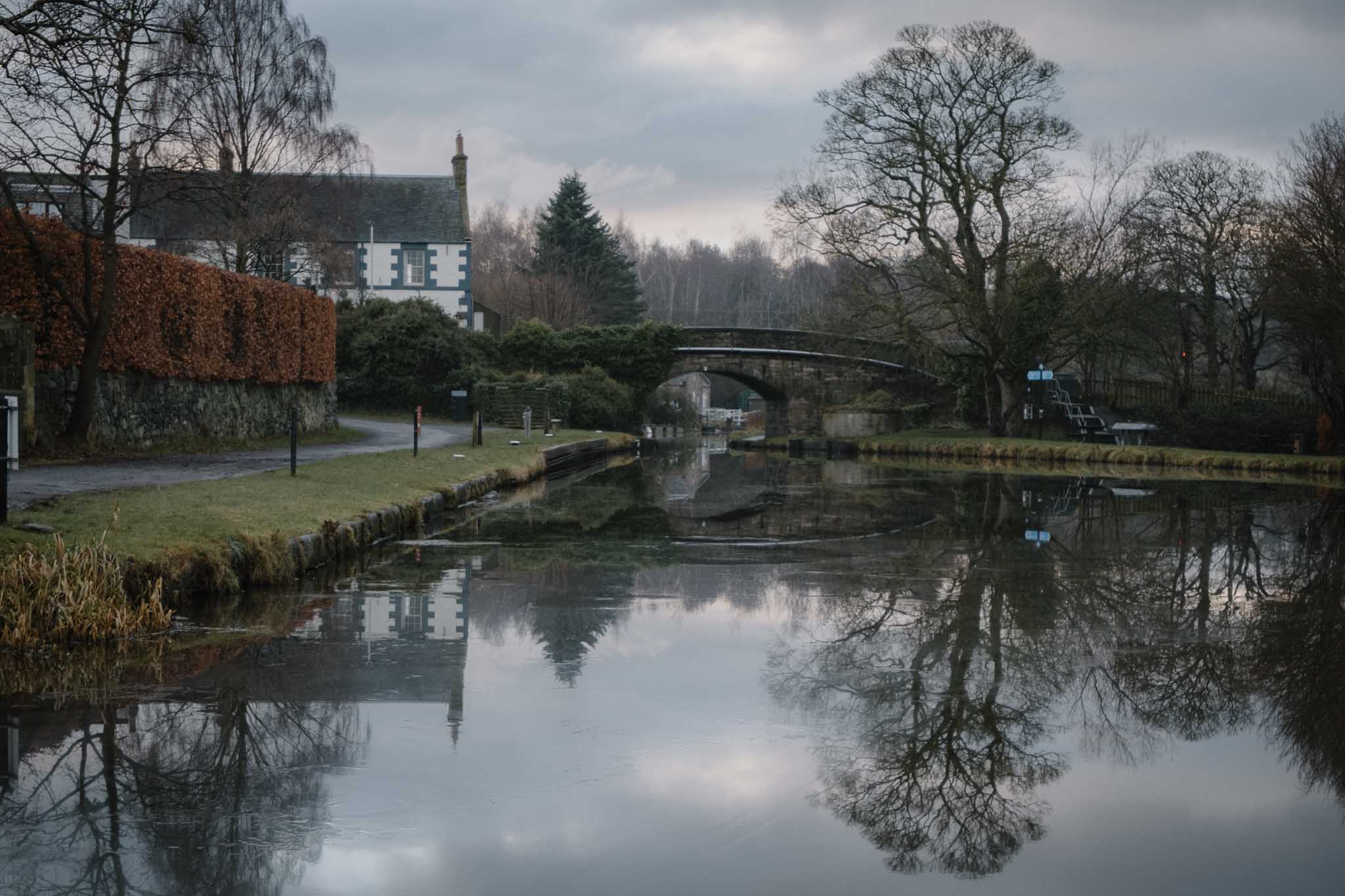 The old bridge at Ratho