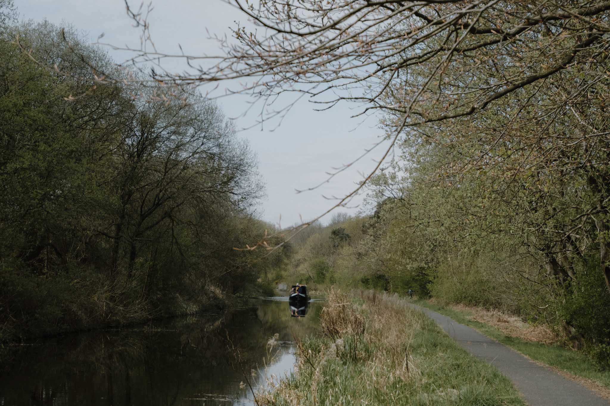Boat spotting along the canal