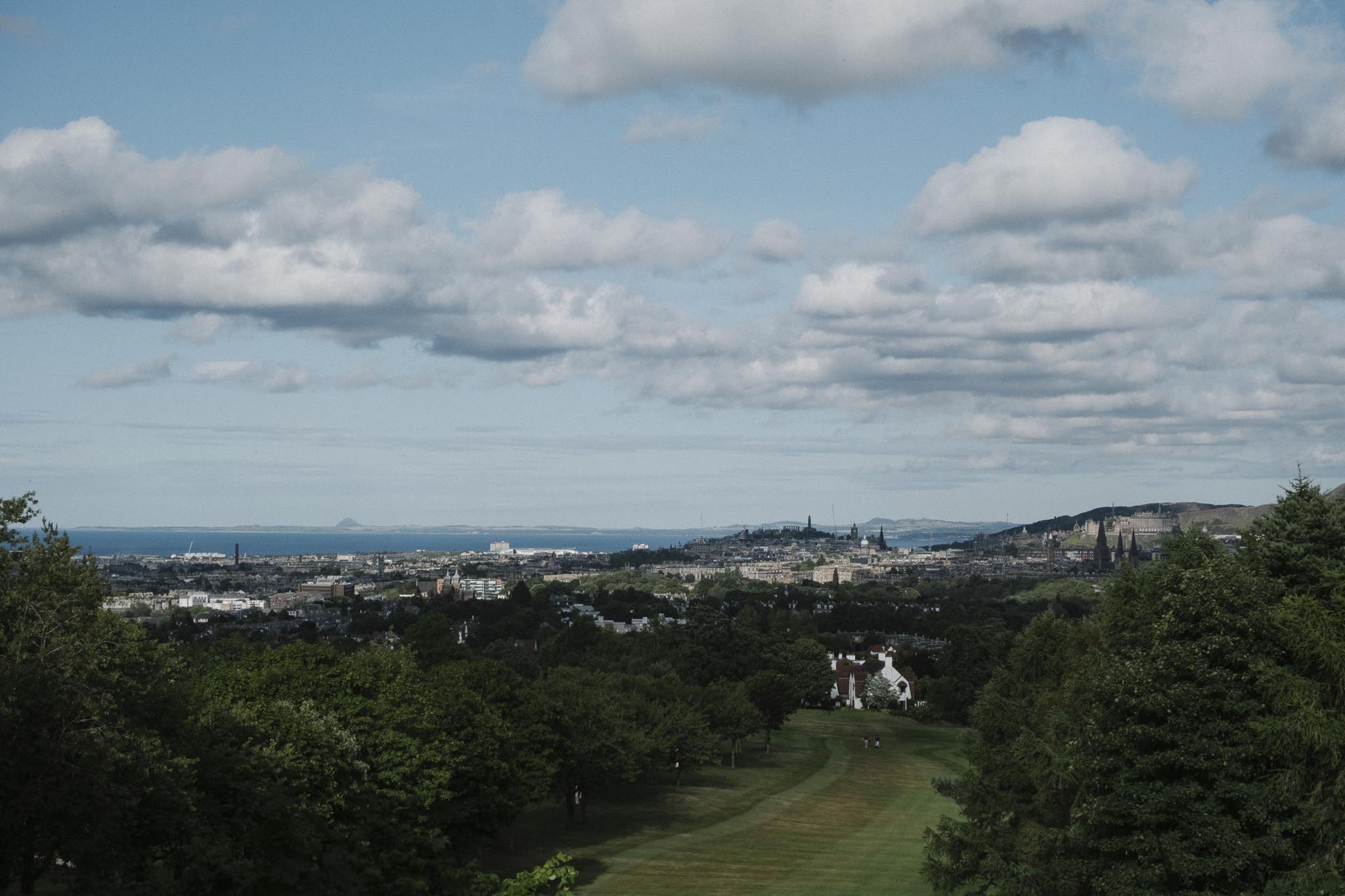 Edinburgh from Corstorphine hill