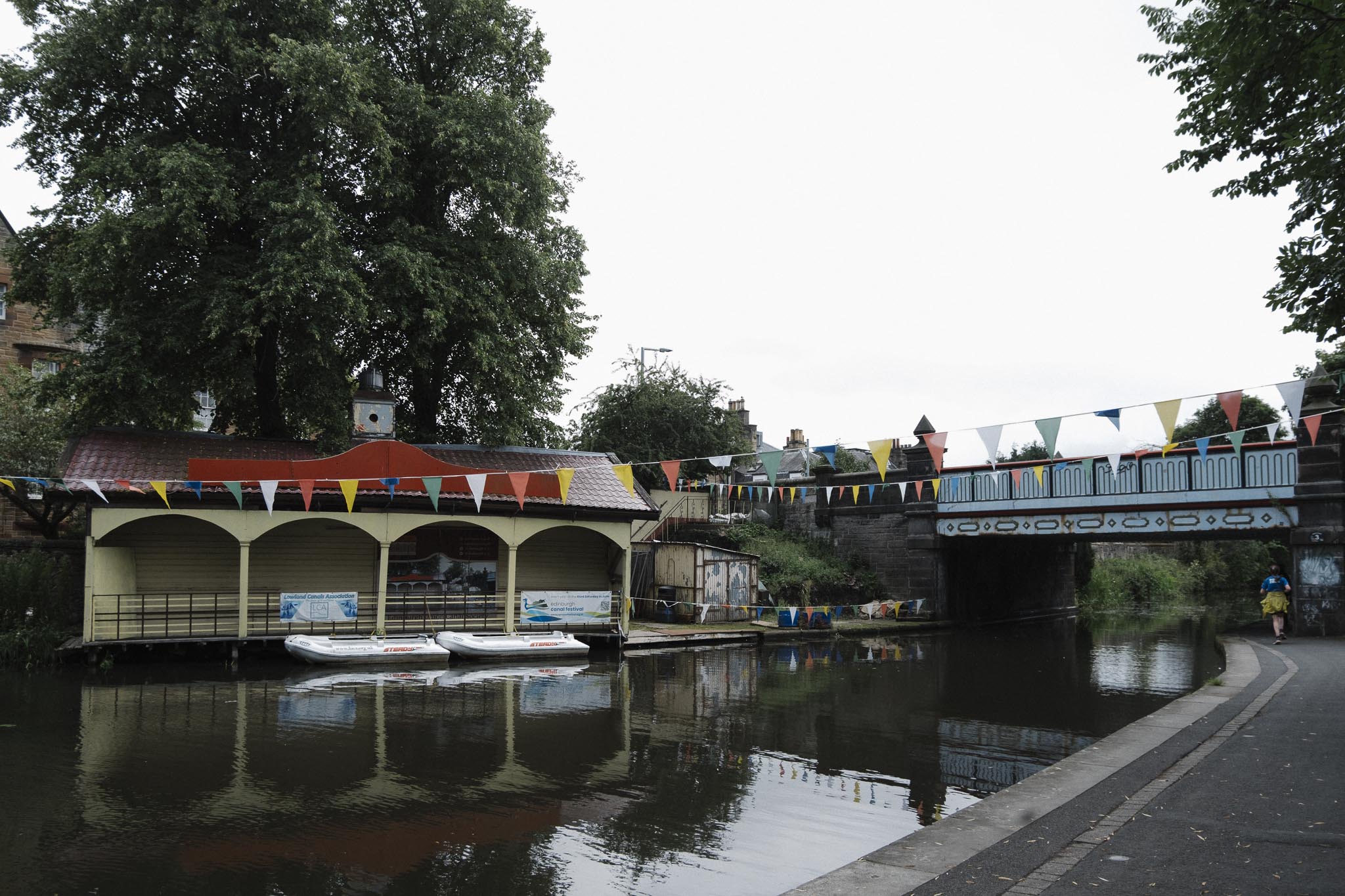 Boathouse on the Union Canal