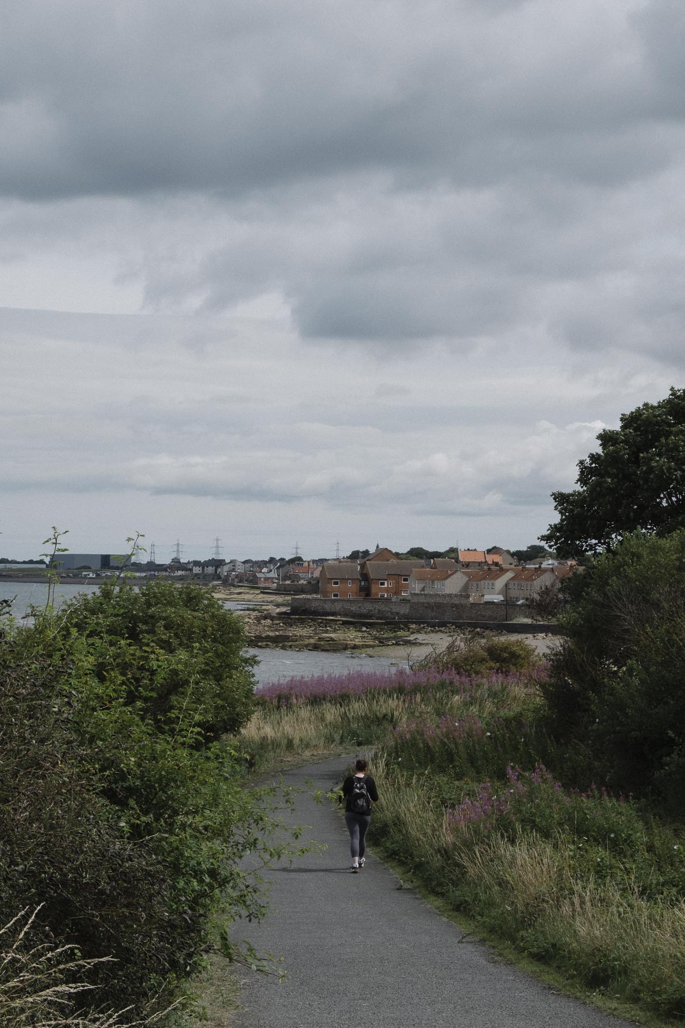 Approaching Prestonpans