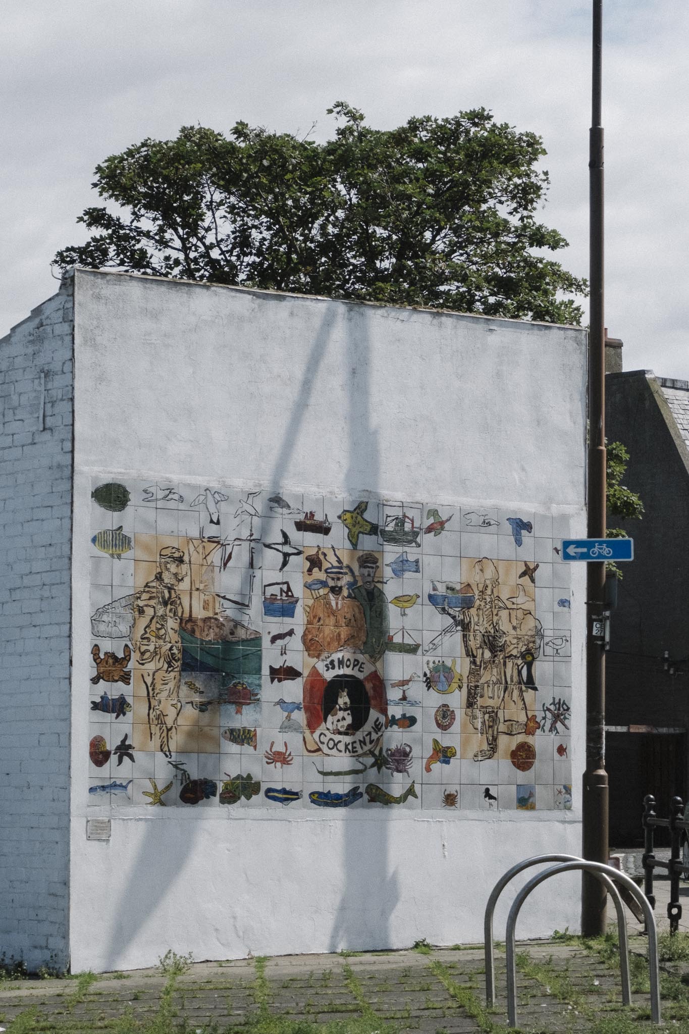 Tintin mural